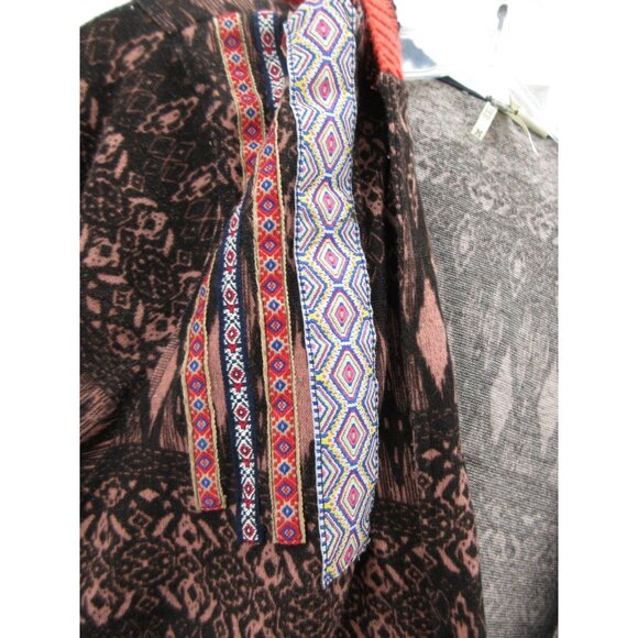 BKE Buckle Sweater Medium Open Cardigan Tunic Tribal Southwestern - Picture 6 of 12